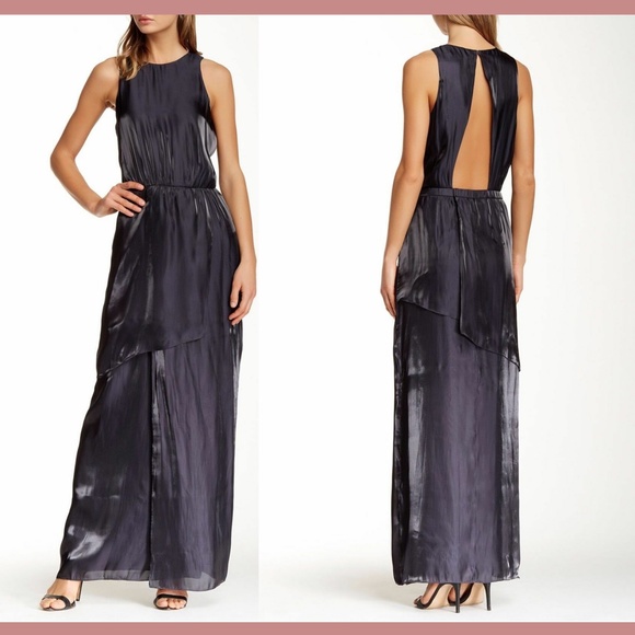 $675 tibi Flume Asymmetrical Silk‎ Lined Wrap Dress [SZ 10 ] - Picture 1 of 8